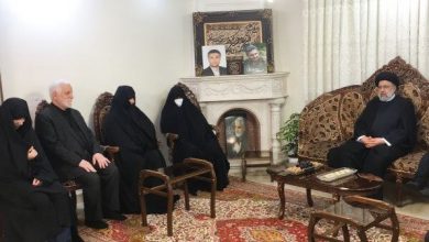 The President of the Republic and his wife visited the family of the martyr Hassan Sayyad Khadee