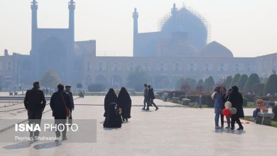 Breathing polluted air for sensitive groups in Ahvas and Isfahan