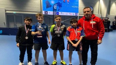 The silver medal in the world table tennis for our country, led by Qazvini coach