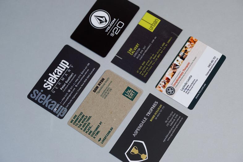 Types of laminated business cards Types of business cards and their prices