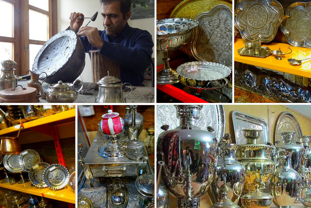 Colorful tableware of Lorestan handicrafts / the pinnacle of artistic creativity of the people of Lorestan