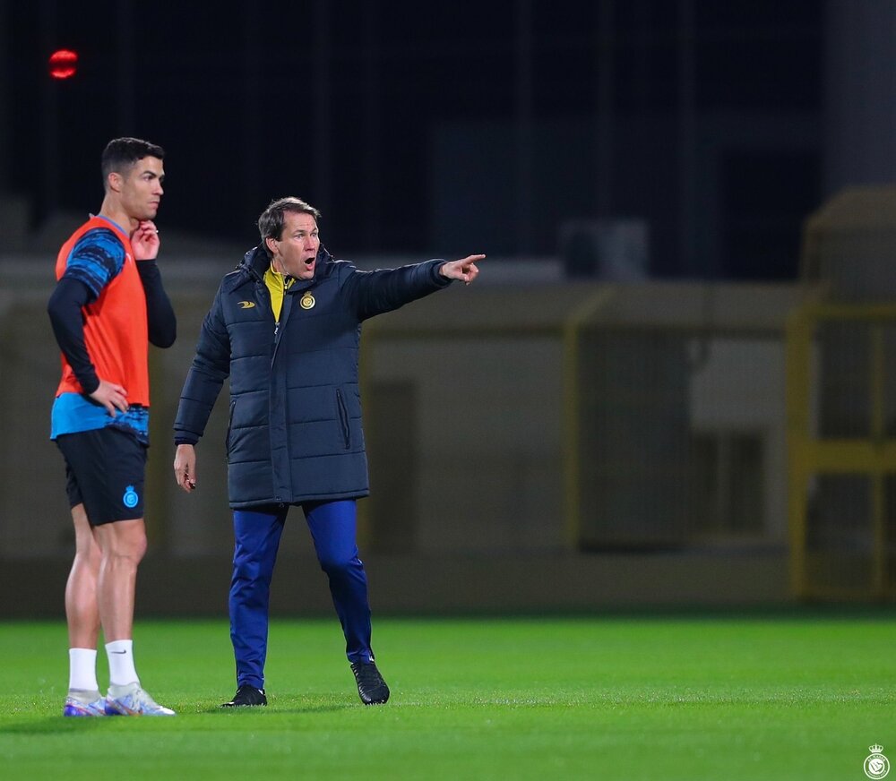Ronaldo's reaction to the sacking of Rudi Garcia