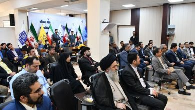 The general manager of Golestan Telecom and Information Technology Company was introduced
